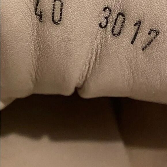 Fennix Italy Leather Navy Gray Sneakers Size 9.5 Swarovski crystals 495.00 - Picture 2 of 8